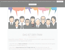 Tablet Screenshot of itmw.de
